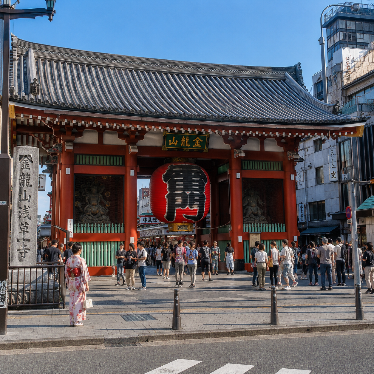 Asakusa travel photoshoot in Japan