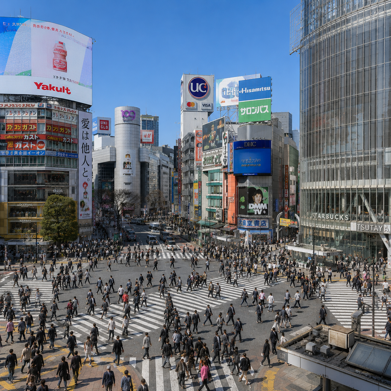 Shibuya city photo walk in Tokyo